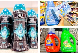 downy tide gain snuggle collage