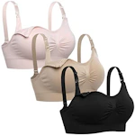 Women's Nursing Bra 3-Pack