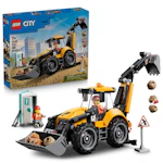 LEGO City Yellow Backhoe Loader