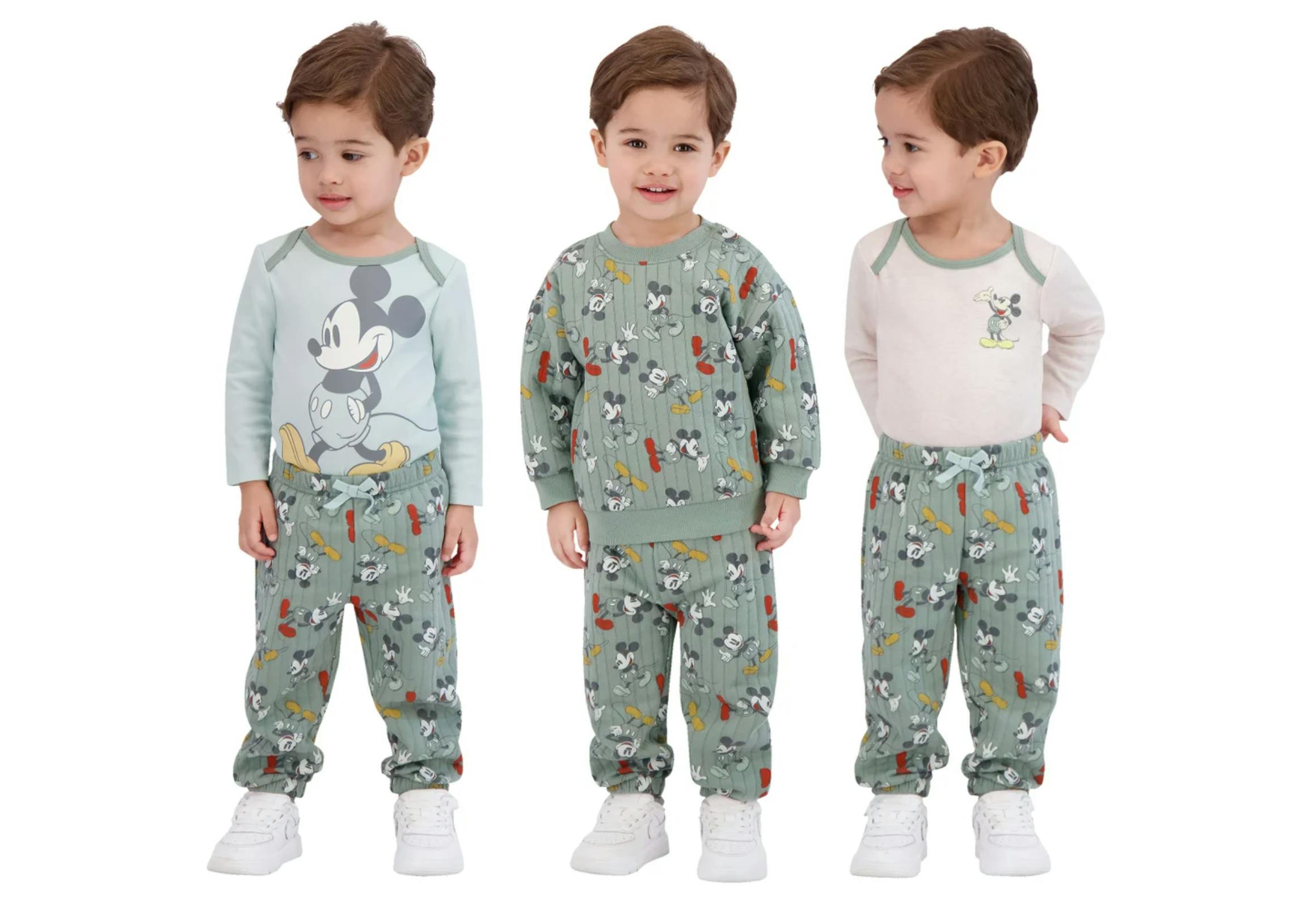 5 Disney Baby 4-Piece Ribbed Sets
