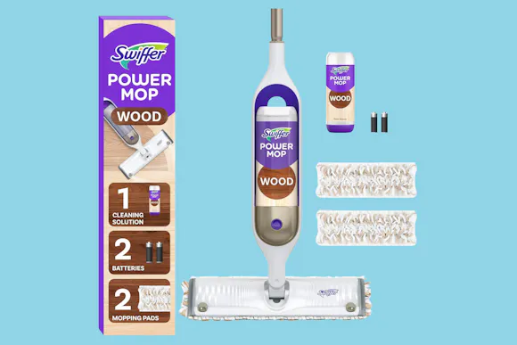 Swiffer PowerMop Wood Mop Kit, Only $13.97 on Amazon (Reg. $30)