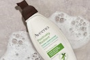 a bottle of aveeno cleanser