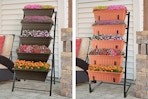 2 Lifestyle images of vertical planters at Lowe's