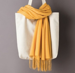 until gone 100% Pure Cashmere Pashmina Scarf stock image 2021 1