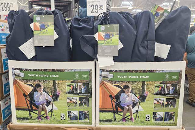 Kids' Swinging Camp Chair, Only $20 at Sam's Club (Reg. $30) card image