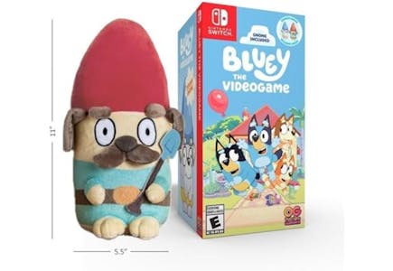 Nintendo Switch Bluey Plush Bundle