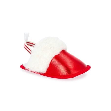 Baby Holiday Faux Fur Clogs