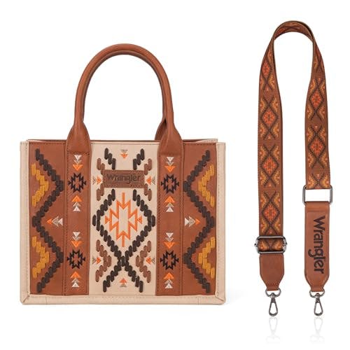 Wrangler Whipstitch Aztec Tote