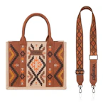 Wrangler Whipstitch Aztec Tote