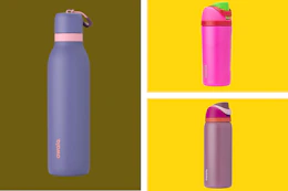 water bottles in a collage