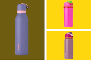 water bottles in a collage