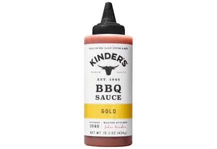 2 Kinder's BBQ Sauces