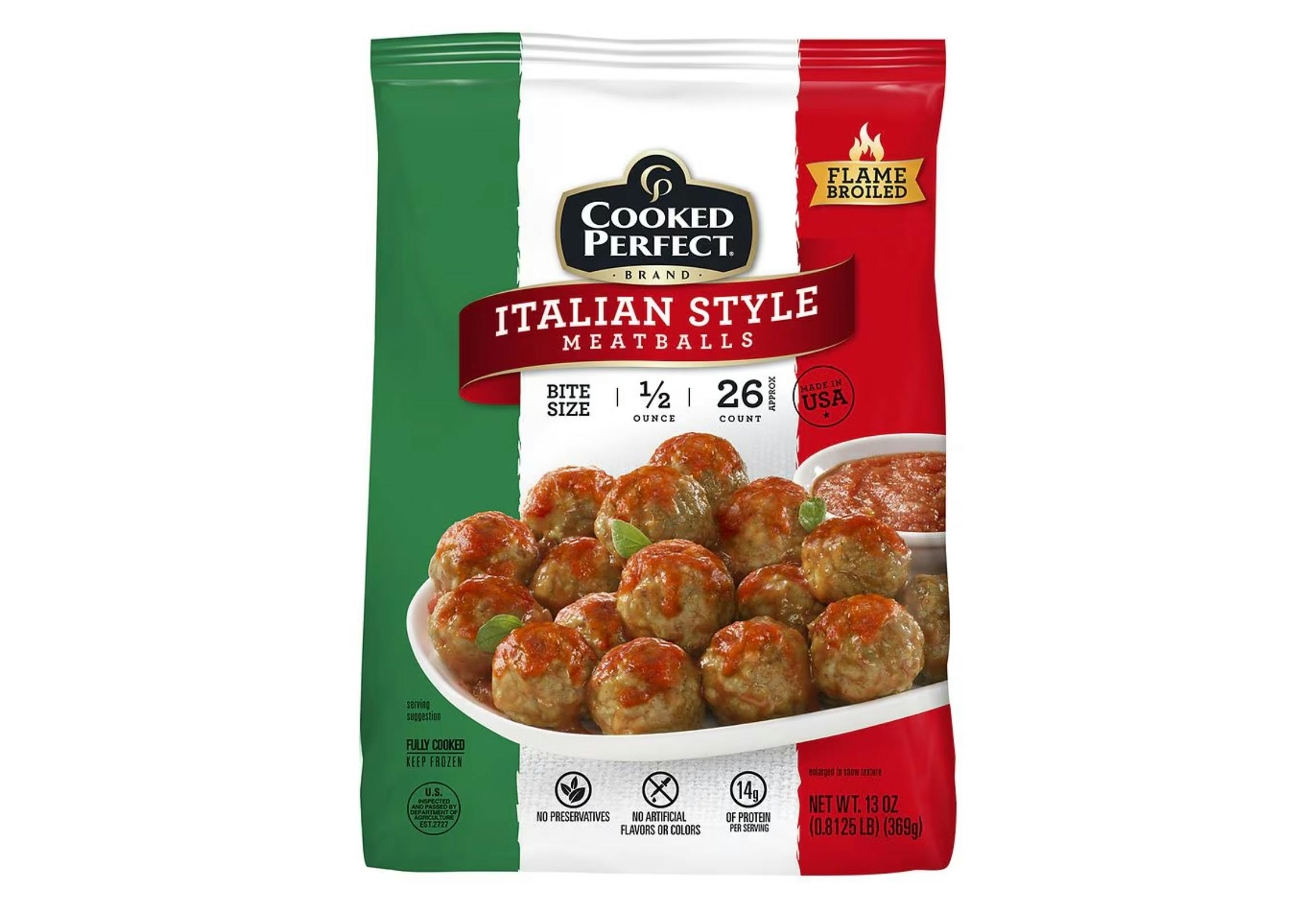 Cooked Perfect Meatballs