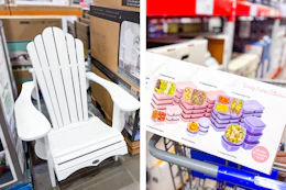 adirondack chair bentgo storage set collage