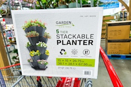 5-Tier Stackable Planter, Only $29.99 at Costco card image