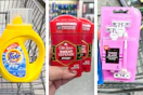 collage image of tide simply, old spice deodorant, and walgreens razors