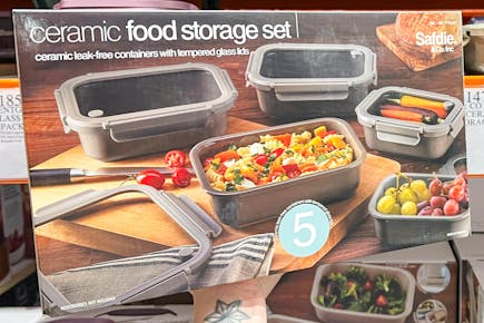 Safdie & Co. Ceramic Food Storage Set