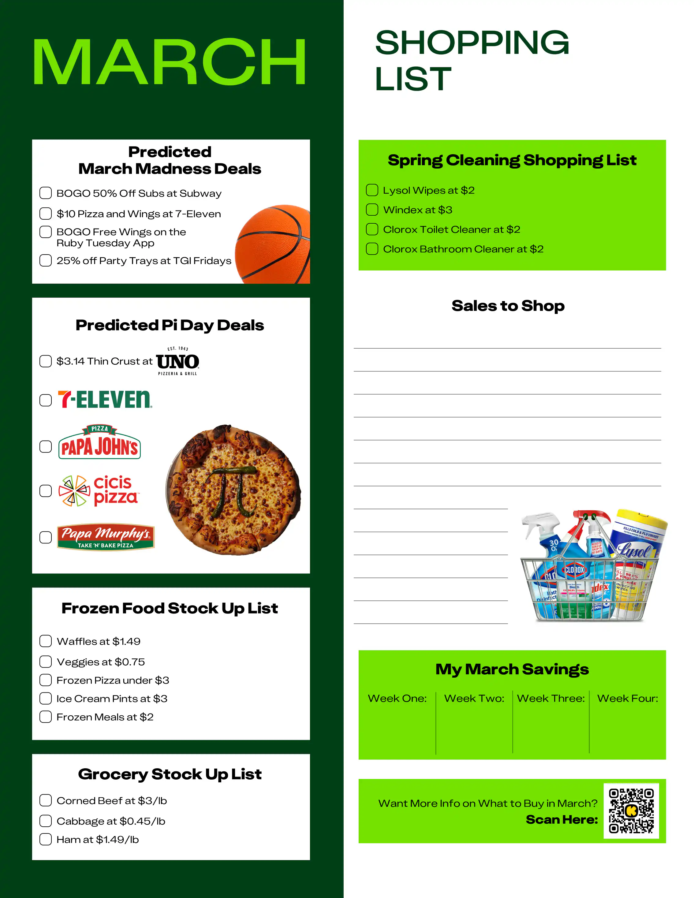 Things to Stock Up On In March 2024 - The Krazy Coupon Lady
