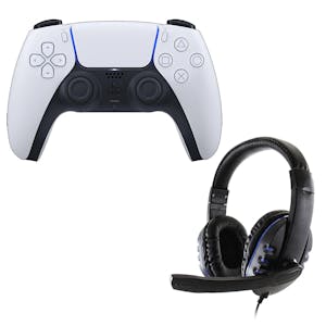Sony PS5 Controller and Headset