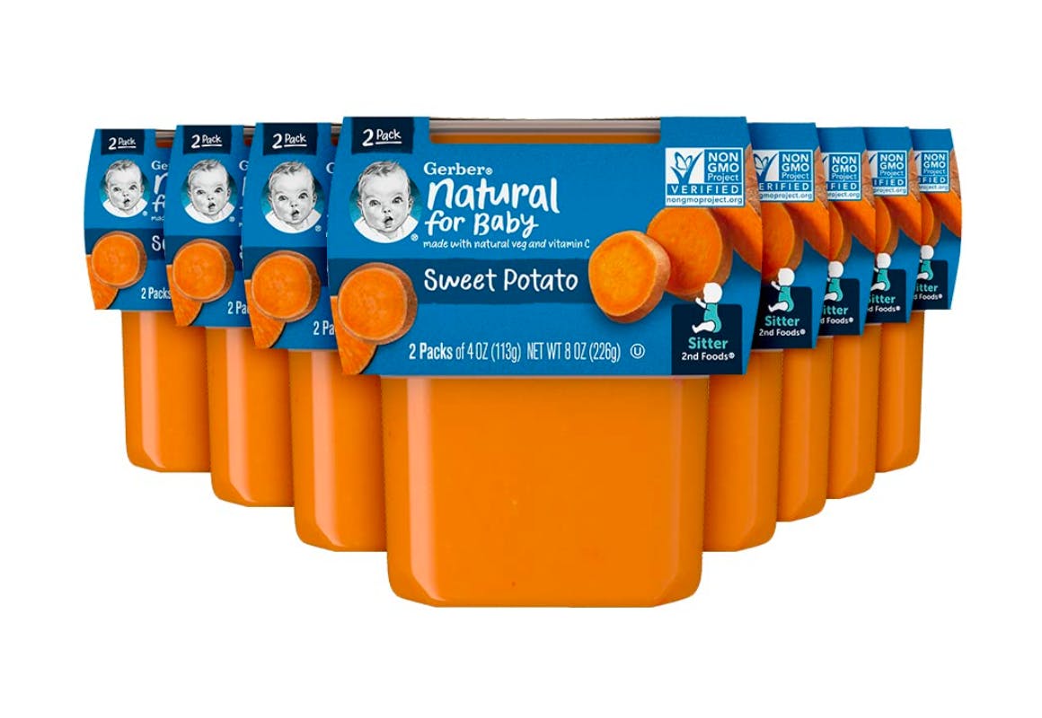 4 Gerber Baby Food 2-Packs