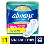 Always Ultra Thin Pads