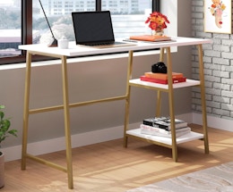 Sauder North Avenue Modern Desk, Now $29.98 for Amazon Prime Day card image