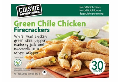 Cuisine Adventures Chicken Firecrackers