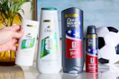 dove and dove men+care body wash and dry sprays