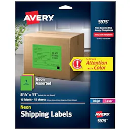 Avery Printable Shipping Labels