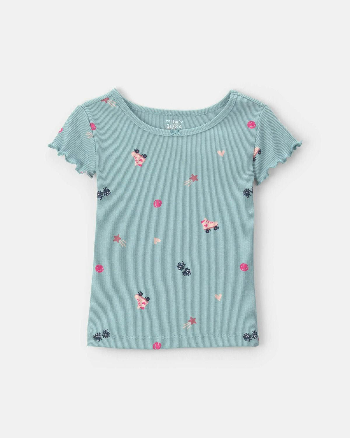 3 Carter's Toddler Rib Tops