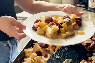 roasted-cabbage-sausage-potato-meal