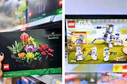 Two Lego sets at Walmart (Botanicals & Star Wars)