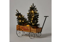 LED Tree and Wagon Set