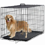 Foldable Metal Dog Crate
