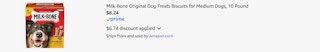 Amazon Milk-Bone Dog Treats 2025