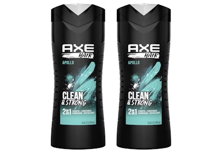 2 Axe Shampoos