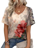 Women's V-Neck Tee