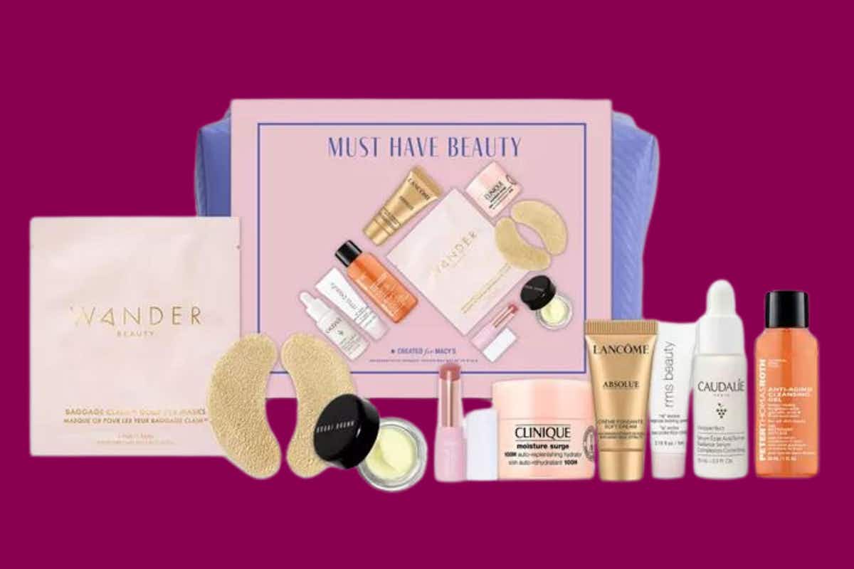 Get $101 Worth of Skincare for $24 at Macy's