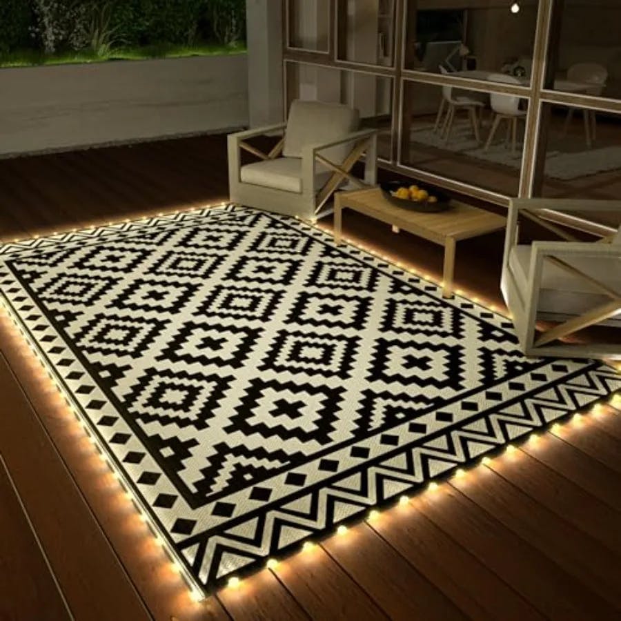LED Outdoor Patio Rug