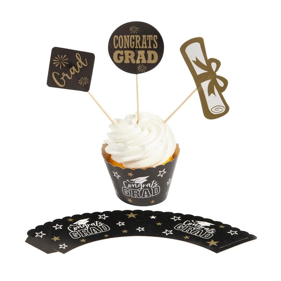 Cupcake Liners With Toppers