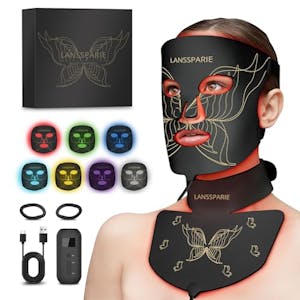 LED Light Therapy Face and Neck Mask