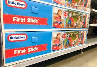 little tikes first slides on walmart shelf