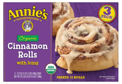 Annie's Organic Cinnamon Rolls