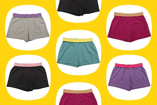 Wonder Nation Kids' Play Shorts 5-Pack on Rollback, Only $12 at Walmart card image