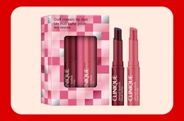 Get a Clinique Black Honey and Pink Honey Lip Set for $12 at Kohl's card image