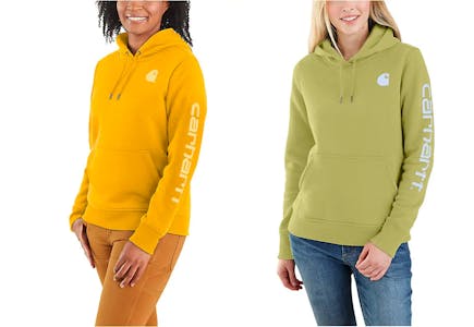 Carhartt Women’s Sleeve Graphic Hoodie