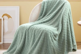 Bedsure Throw Blanket, as Low as $6.39 on Amazon card image