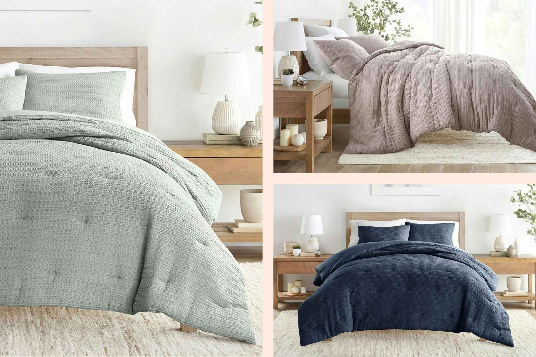 Restocked Linens & Hutch Textured Comforters: Prices Start at $44 Shipped