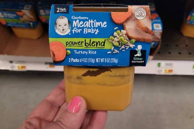 Gerber® Baby Food and Snacks, Only $1.71 at Kroger card image