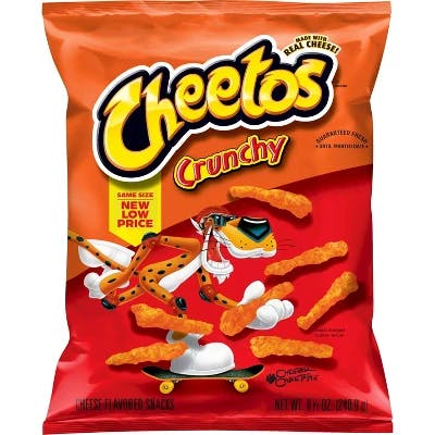 2 Cheetos Crunchy Snacks Bags